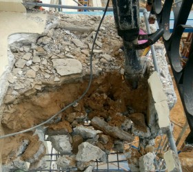 ĐỤC PHÁ BÊ TÔNG LAN CAN TẠI BÌNH DƯƠNG