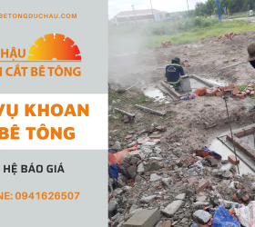Dịch vụ Khoan Cắt Bê Tông Tại Biên Hòa