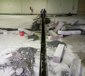 cắt bê tông đi đường điện tại mỹ phước