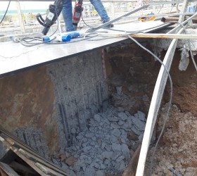 chuyên khoan cắt đục phá bê tông bình dương