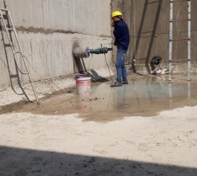 Khoan rút lõi bê tông tại Nhơn Trạch 2