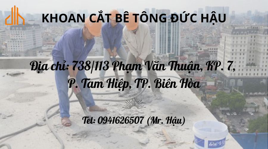 khoan cắt bê tông Đức Hậu