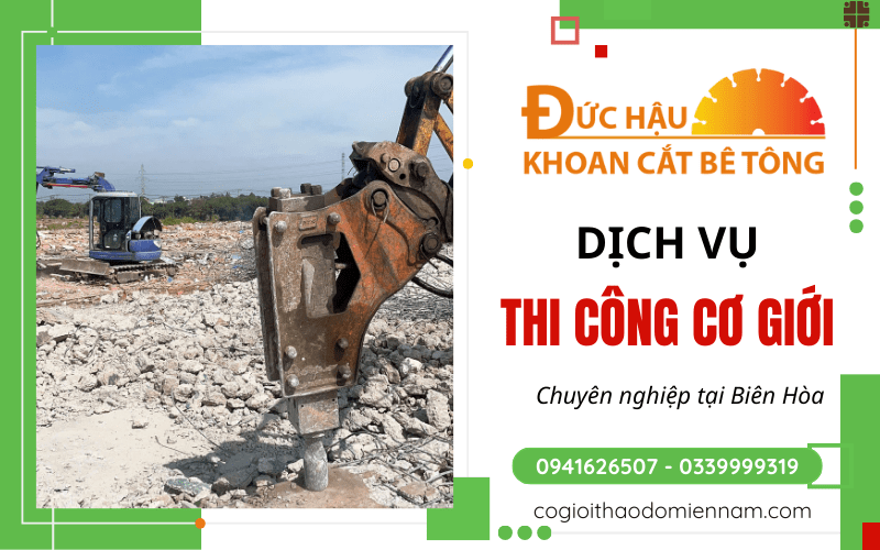 thi công cơ giới Biên Hòa